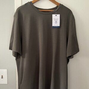 NEW Penguin Sport Munsingwear Chimera Gray Stretch T-Shirt Men's Size XL Cotton